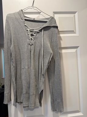 Splendid Waffle Hoodie